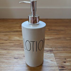 Rae Dunn "Lotion" Bathroom dispenser with Pump